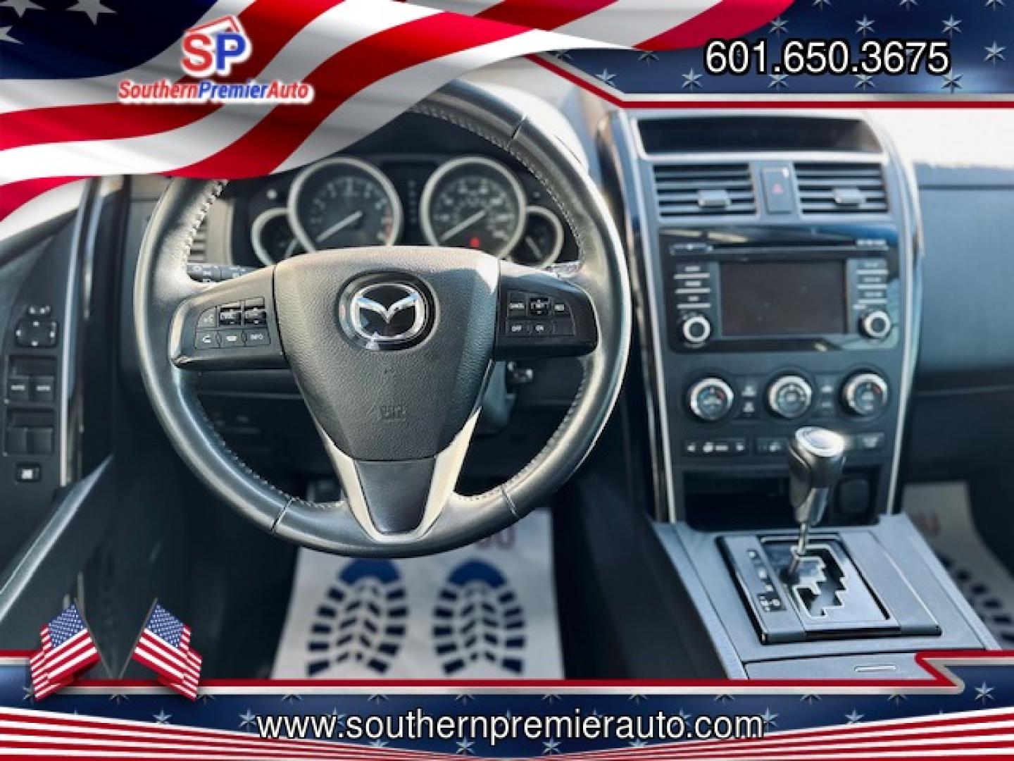 2014 SILVER MAZDA CX-9 TOURING (JM3TB2CA0E0) , located at 922 W. Beacon St., Philadelphia, MS, 39350, (601) 650-3675, 32.770447, -89.127151 - Photo#18